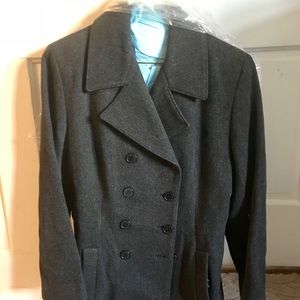 Gray Kenneth Cole peacoat